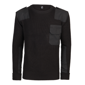 Pull col rond BW Bleu Marine - Brandit