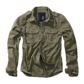 Koszula Vintage Longsleeve Military Style Zielona - Brandit