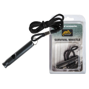Sifflet de survie Aluminium Noir - Helikon