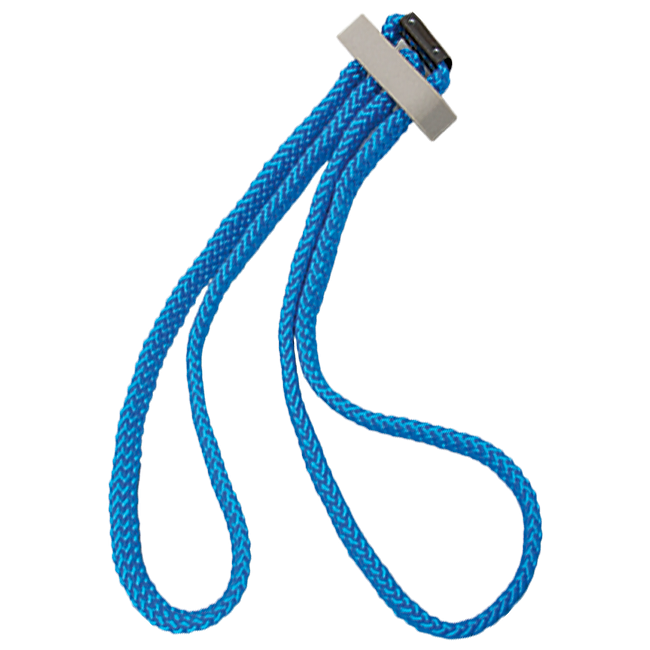 Blaue Trainingsfesseln aus Textil - GK Pro