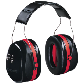 Casque Optime III Peltor - Rouge/Noir - GK