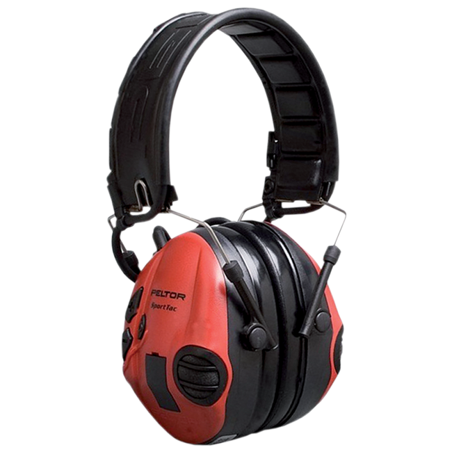 Helm Peltor Sport TAC 3 Rood & Zwart - GK Pro