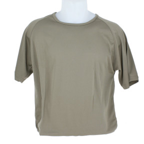 T-shirt de mangas curtas Félin (corte raglan) em mesh - Coyote - OPEX
