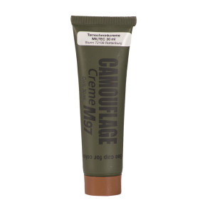 Crème de camouflage Nato Marron tube 30 Gr - Miltec