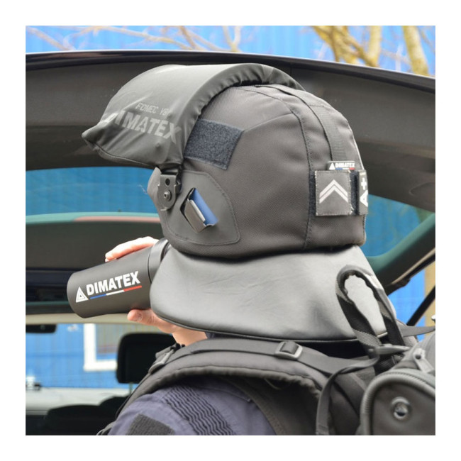 Couvre casque noir - Dimatex