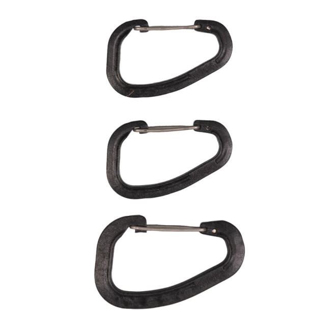 Karabiners Set Zwart - Wildo