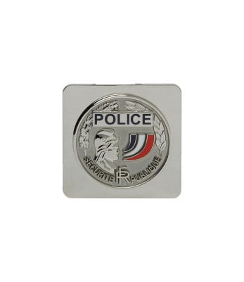 Médaille Police Nationale à support carré - GK Pro