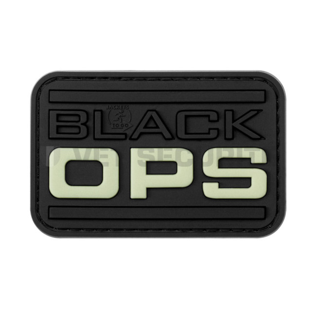 Patch rectangulaire Black OPS Photoluminescent - JTG