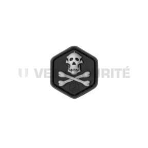 Patch czaszka goryla czarna - JTG