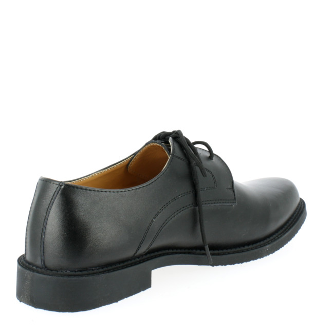 Buty miejskie ze skóry czarnej - Patrol