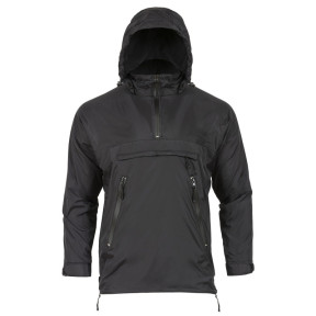 Veste imperméable doublée micro-polaire noire - Highlander