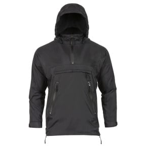 Veste imperméable doublée micro-polaire noire - Highlander