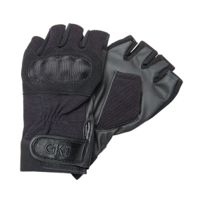 Schwarze Handschuhe mit Knöchelschutz - GK Pro