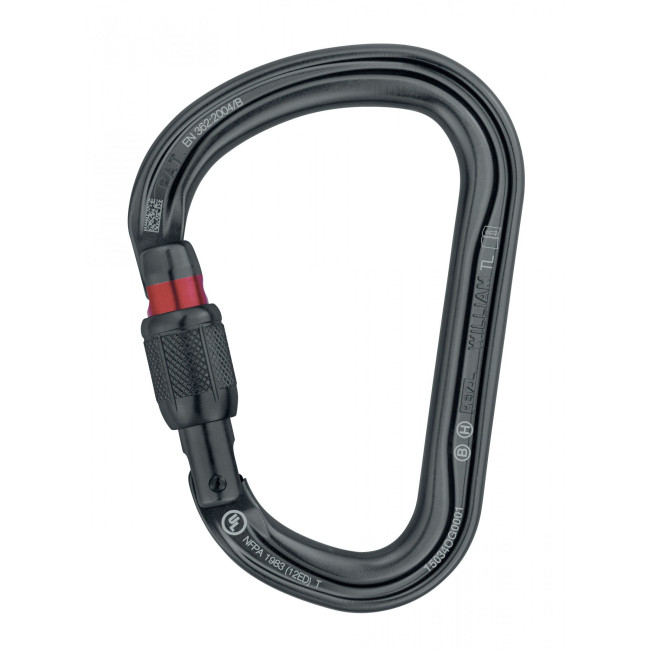 Karabińczyk dużej pojemności WILLIAM SCREW-LOCK - Petzl