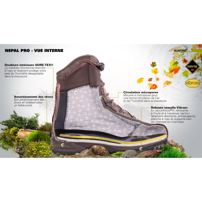 Rangers Nepal pro Marron - Haix