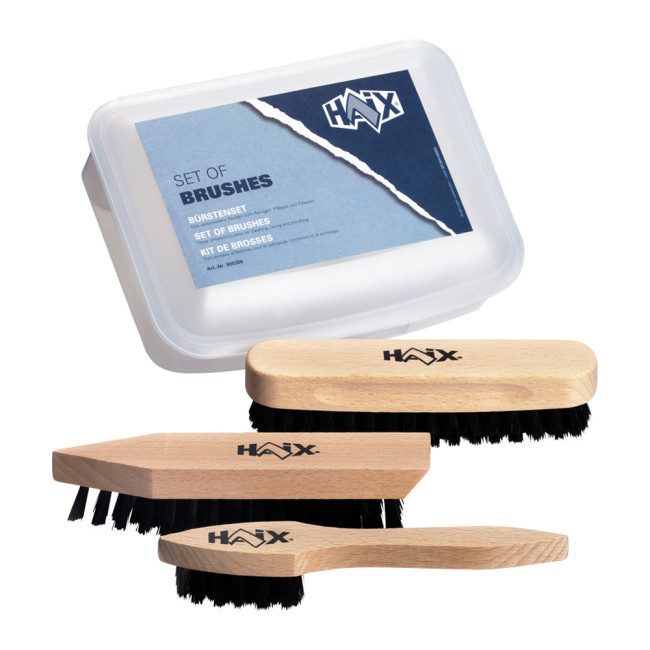 Set mit 3 Schuhbürsten - Haix
