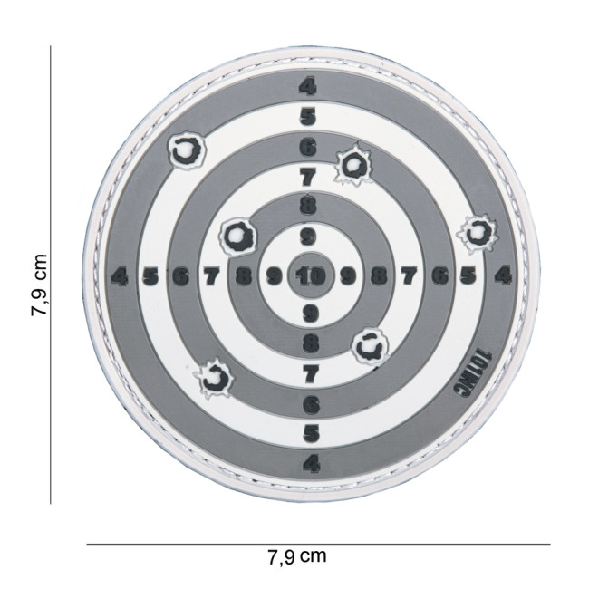 3D Zielscheiben-Patch aus PVC - 101 Inc