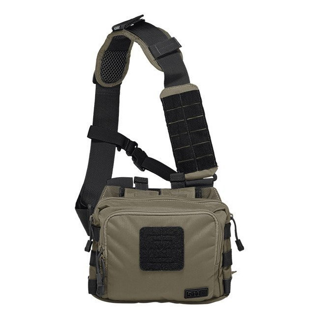 Sacoche 2 banger Bag vert OD trail - 5.11 Tactical