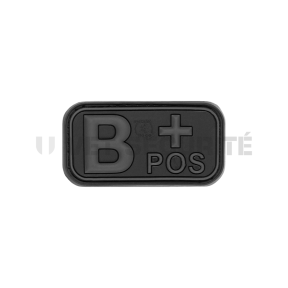 Patch prostokąt grupa krwi B+ blackops - JTG