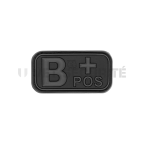 Patch prostokąt grupa krwi B+ blackops - JTG