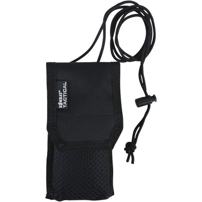 Pochette téléphone noire MOLLE - Kombat Tactical