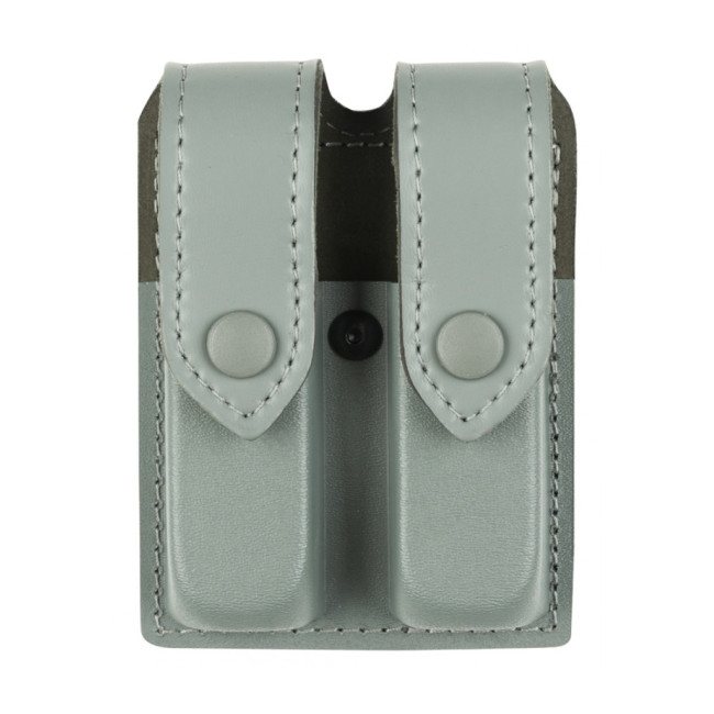 Pochette Double Chargeur Safariland – Pour Pistolet Smith & Wesson S9 PER-92, Ceinture OWB, Cuir Noir