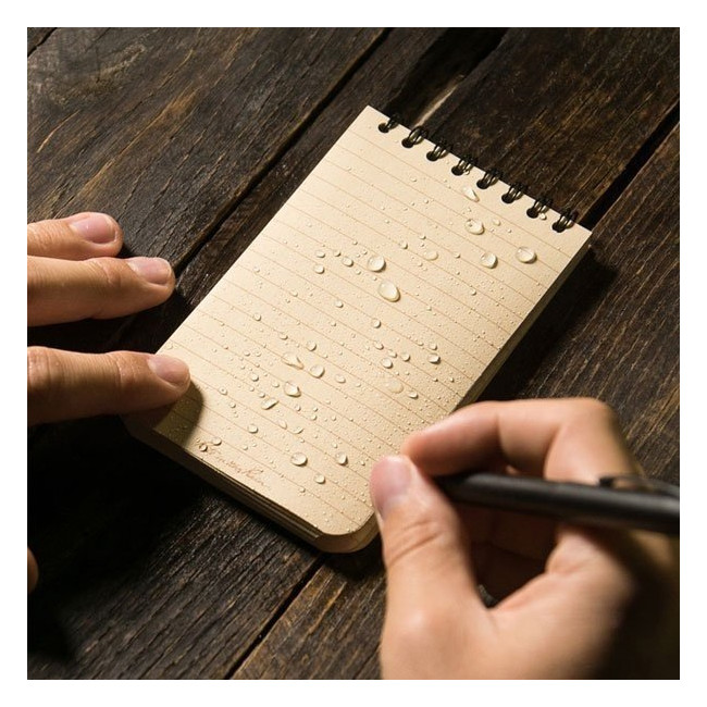 Notizbuch 7,6x12,7 cm sandfarben - Rite in the Rain