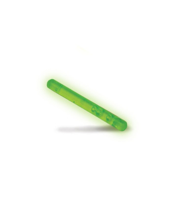 Bâton lumineux MINI 3.75 cm - 4 heures - vert - Cyalume