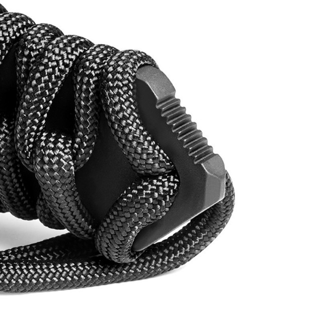 Couteau de survie Le Maraudeur paracorde noir - TB Outdoor