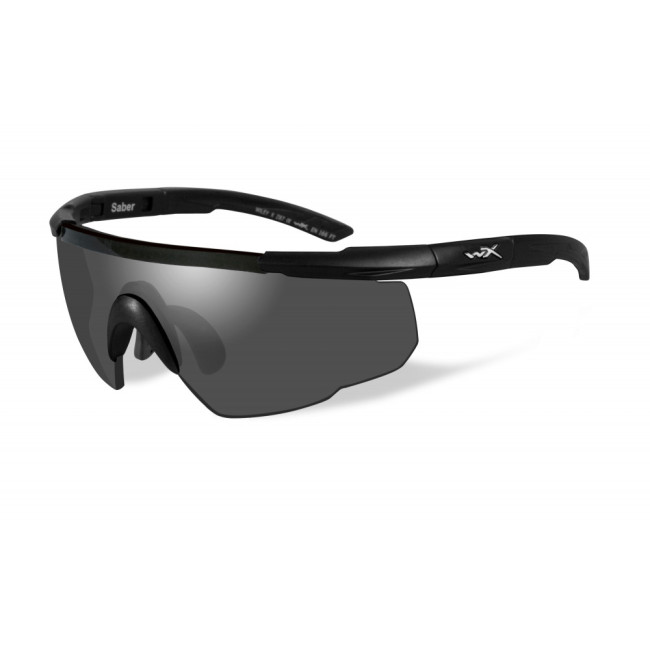 Lunettes Saber ADV Smoke/Orange/Rouge Black Frame - Wiley X