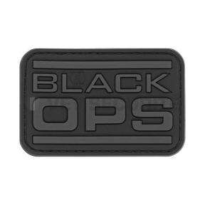 Rechteckiger Patch Black OPS Schwarz - JTG