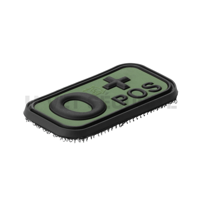 Patch groupe sanguin O+ Vert OD - JTG