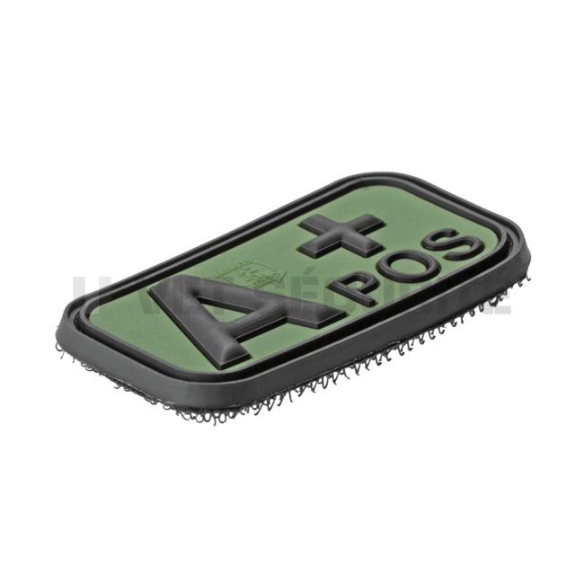 Blutgruppen-Patch A+ OD Grün - JTG