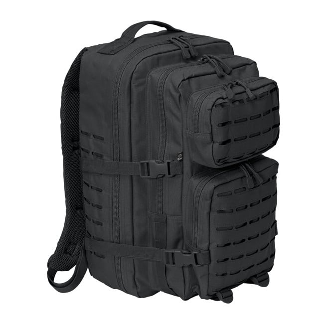 US Cooper Lasercut 40L zwarte rugzak - Brandit