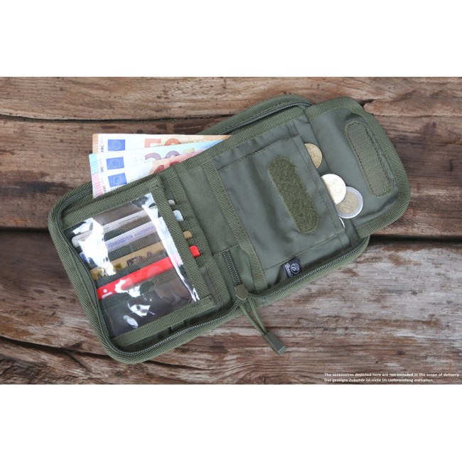 Porte monnaie vert olive - Brandit