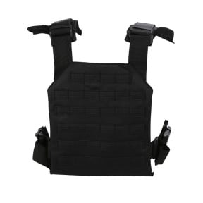 Kamizelka nośna płyt Spartan - Czarna - Kombat Tactical