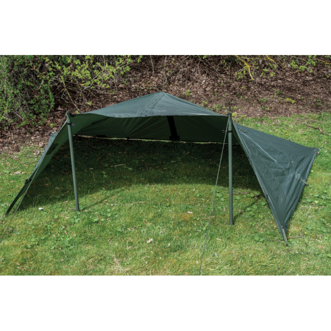 Bâche étanche Basha 2,5 x 1,7 m vert olive - Highlander