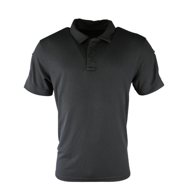 Polo Tactical Ventex respirant noir - Kombat Tactical