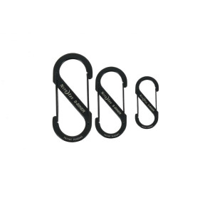 S-Biner Karabiner Größe 2, 3 und 4 schwarz - Nite Ize
