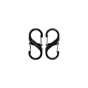 Mousqueton S-Biner SlideLock Taille 2 noir - Nite Ize 