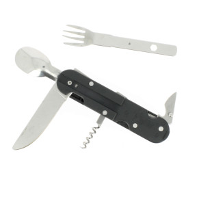 Multifunktions-Taschenmesser schwarz - Fosco Industries