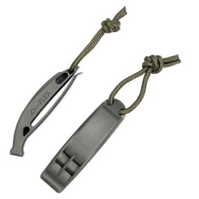 Lot de 2 sifflets Tactical vert - 101 Inc