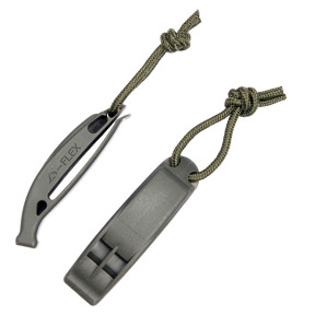 Zestaw 2 gwizdków Tactical zielone - 101 Inc