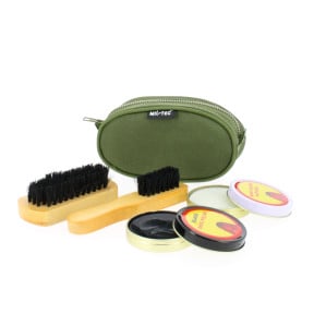 Kit de nettoyage chaussures Vert OD - Miltec