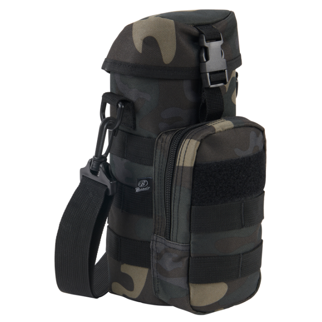 Porte Bouteille Noir Camo - Brandit