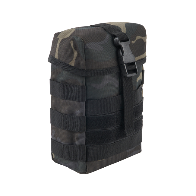 Molle Fire Tasche Schwarz Camo - Brandit