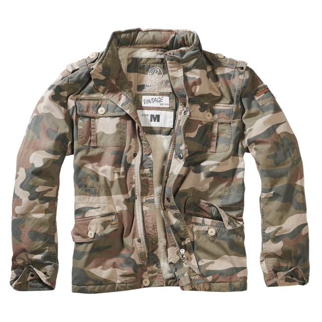 Jacke Britannia Winter Camo - Brandit