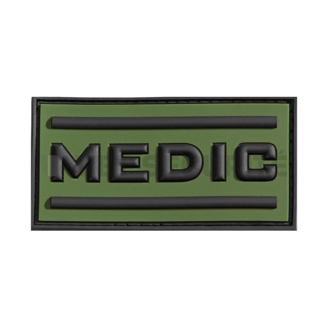 Patch médic rubber vert - JTG