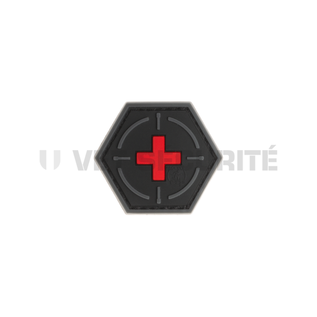 Patch tactical medic rouge et noir - JTG