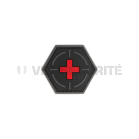 Patch tactical medic rouge et noir - JTG